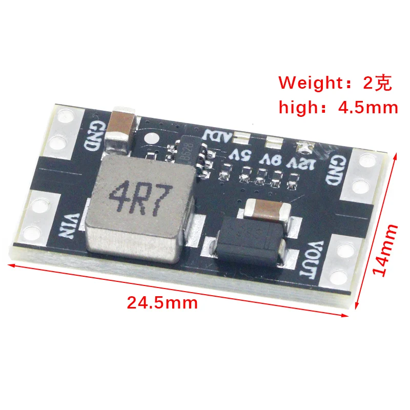 XL3608 5V 9V 12V 2A Mini DC-DC Step Up Booster Switching Power Supply Module Switch Board 2.5V-11.5V Input Voltage image 2