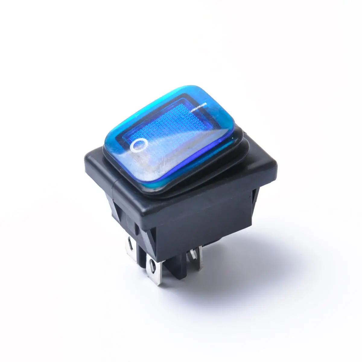 Waterproof Rocker Switch Light Lighted Toggle 4 Pin The Car and Boat
