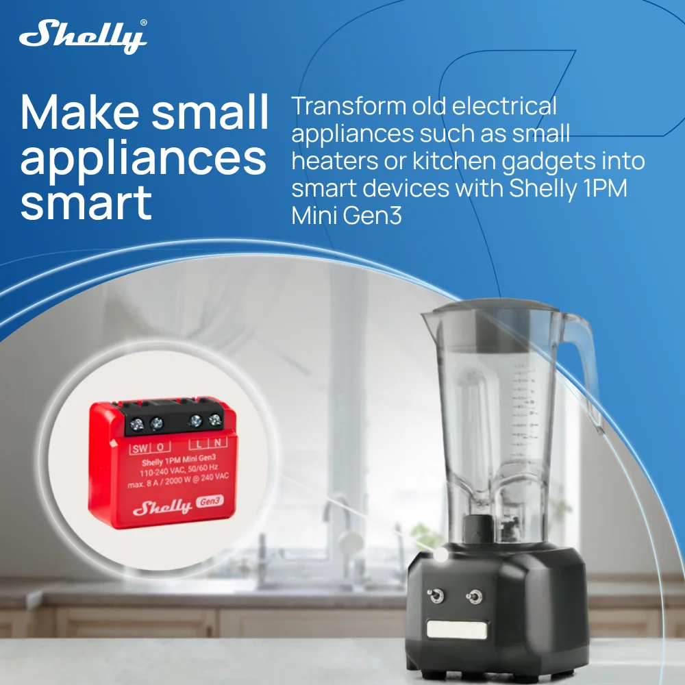 Shelly 1PM Mini Gen3 WiFi Smar – Shelly Relay Module Bewertung und Preis