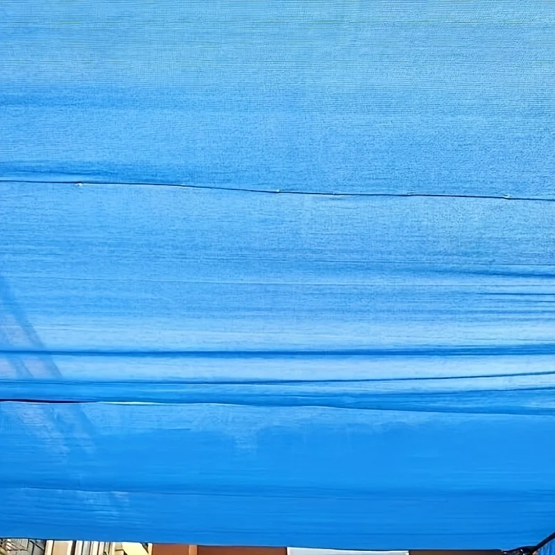 【شبكة مظلة متينة للفناء】معالج بخياطة معززة ومجهزة بمثبتات معدنية، وشبكة ظلة خارجية، كما