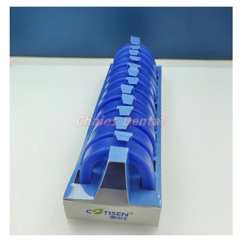 Base Dentaire avec Jante d'Avertissement de Morsure de Nuit, Modèle Occlusal, Plaque de Base, Grande Marque Alberoise, 12 Pièces/Boîte