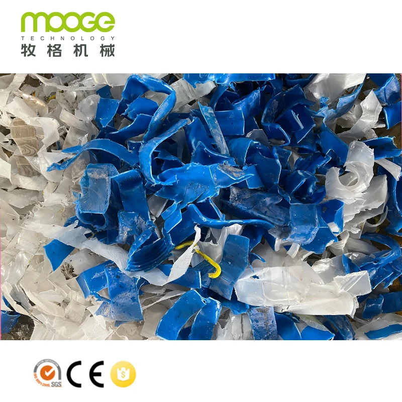 Abfall 200L Big HDPE Drum Plastic Barrel Abfall Plastic Shredder Shredder Machine