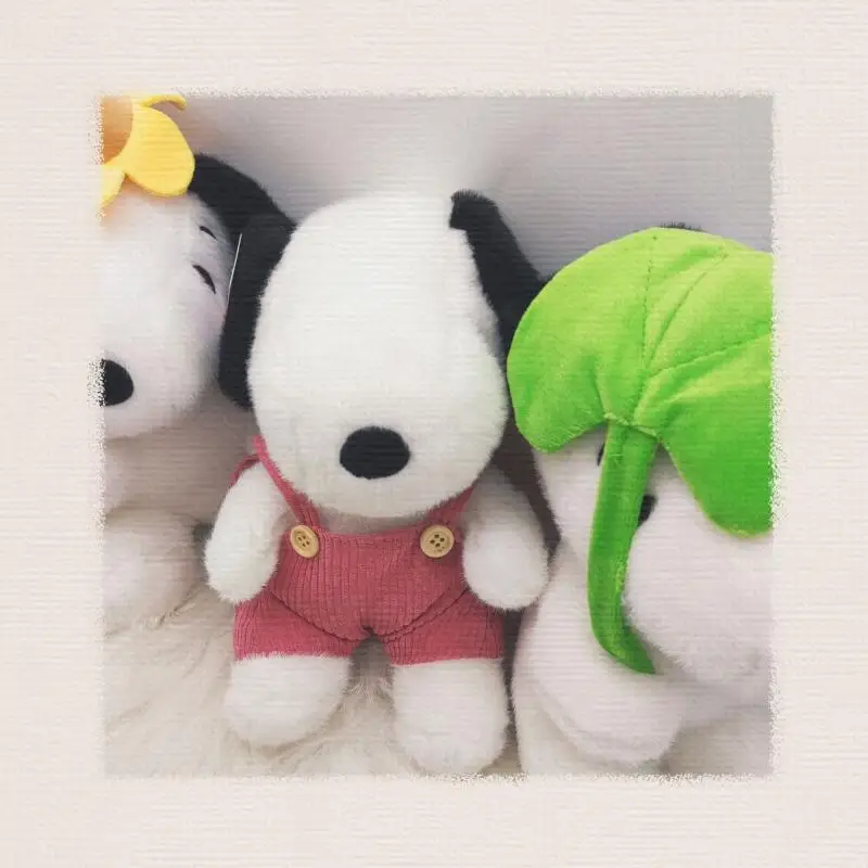 2025 Cartoon Cute Snoopy Peluche Per Bambini Anime Peluche Bambola Kawaii Per Bambini Bambola Ragazza Vacanza Regalo A Sorpresa