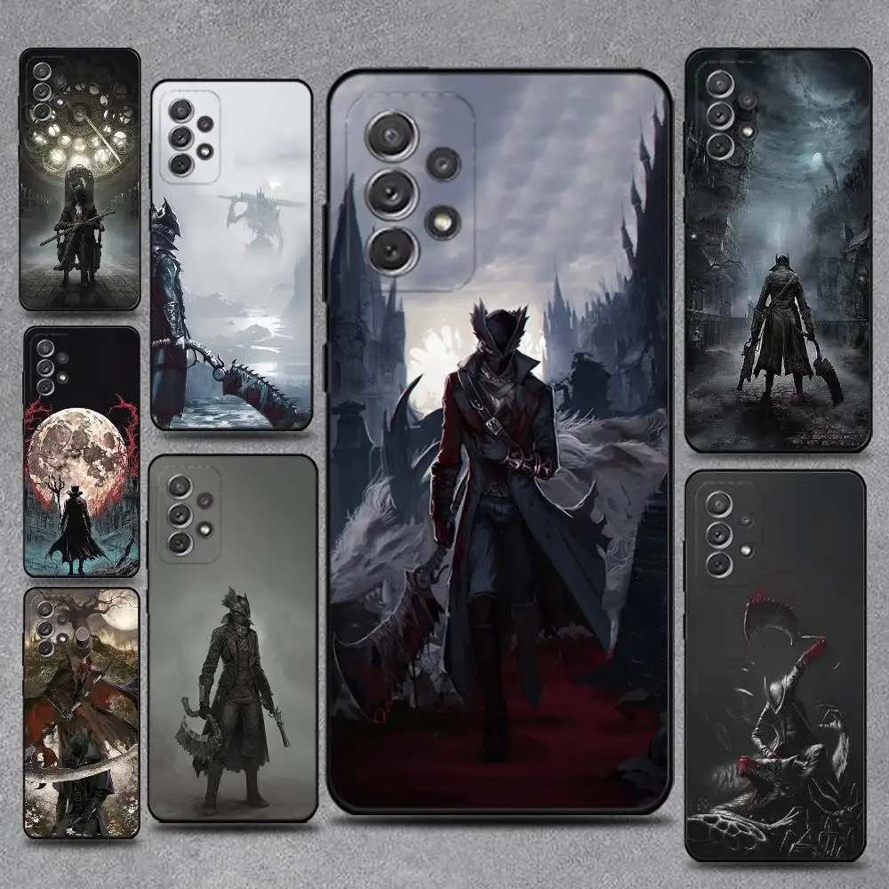 

Game Bloodborne Phone Case For Samsung S25,S24,S21,S22,S23,S30,Ultra,S20,Plus,Fe,Lite,Note,10,9,5G Black Cover