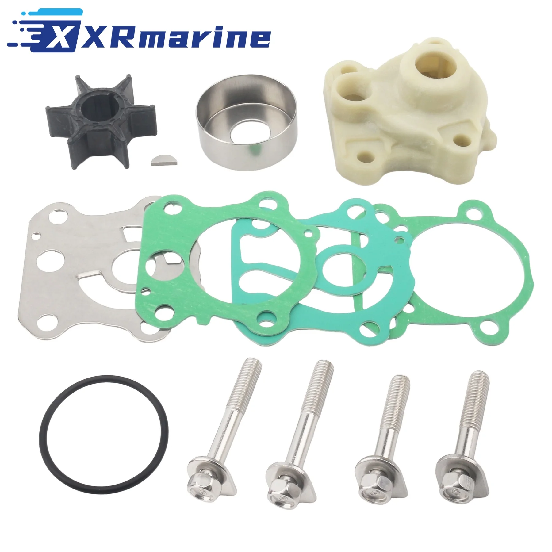 

6H3-W0078-A0 Fits for Yamaha 50 60 70 HP 60F 70B 4-Stroke 50 60 HP FT 50 60 Outboard Engine Water Pump Rebuild Kit 6H3-W0078-00