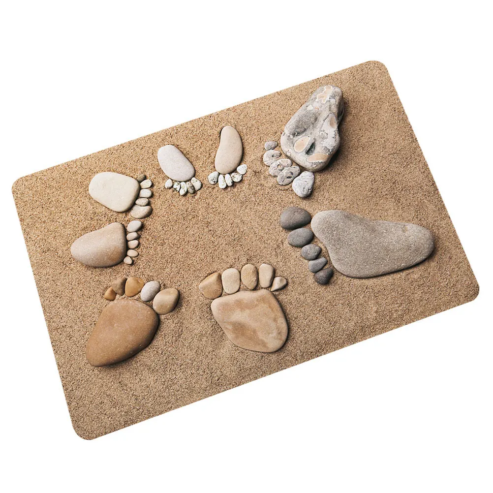 

NonSlip DoorMat HomeFloor Mat BathroomDoormat RubberFloorMat AbsorbWater Rug Comfortable Craftsmanship ElegantHome