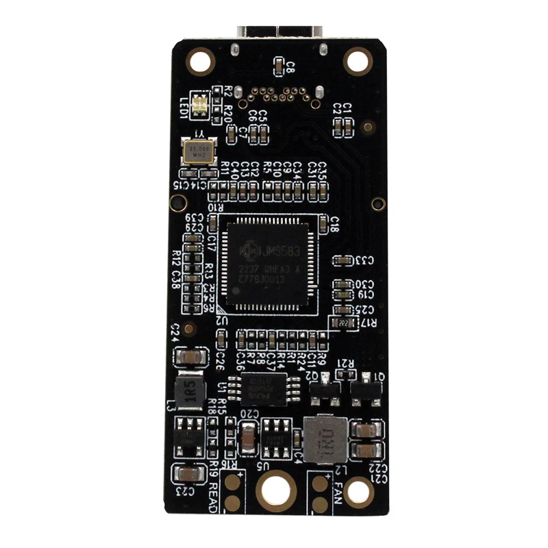 Adapter USB NVME NVME na USB 3.1 typ C 10 gb/s Riser M2 PCIE NVME SSD na USB C konwerter JMS583 Chip M klucz do 2230 M.2 NGFF SSD