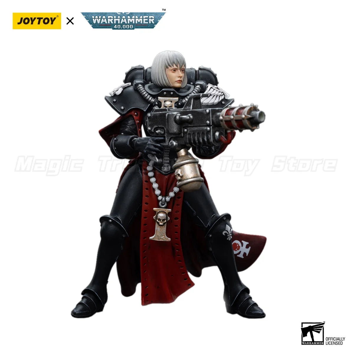 【MT】JOYTOY Warhammer 40K Adepta Sororitas Imagifier Sister Saelon Noyalle Superior Kassia Jurel 1/18 لعبة شخصيات الحركة