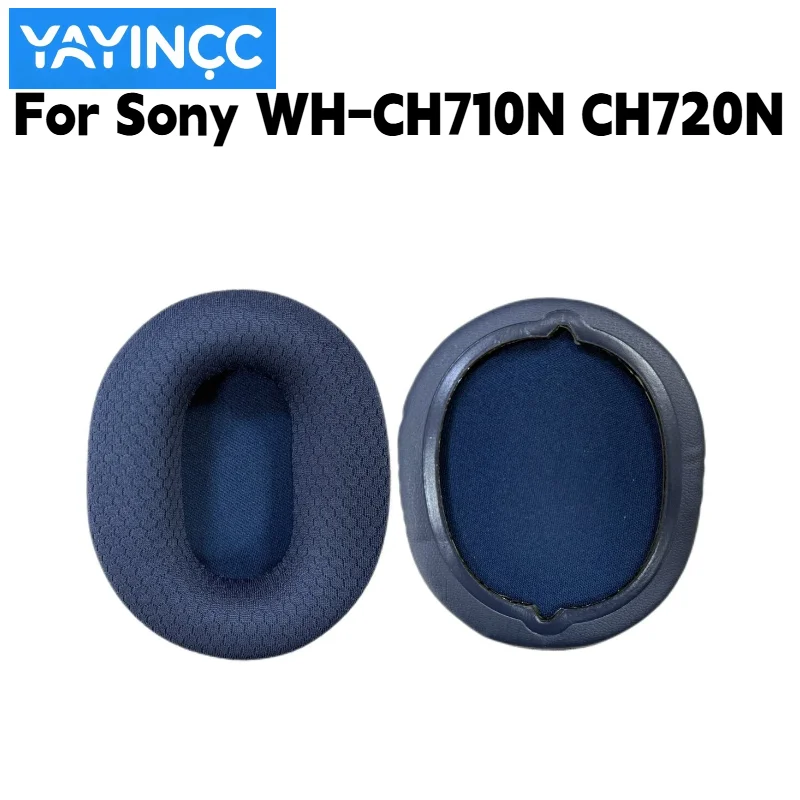 Atmungsaktive Ersatz-Ohrpolster mit Schnalle für Sony WH-CH710N CH720N Kopfhörer, Reparaturteile, kein Haarausfall. – Detail 2