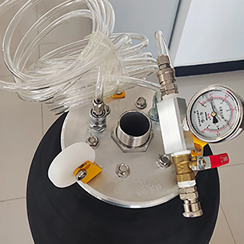 Working pressure within 0.15 -3.0 bar Variable diameter pipe clogging repair, safety test airbag