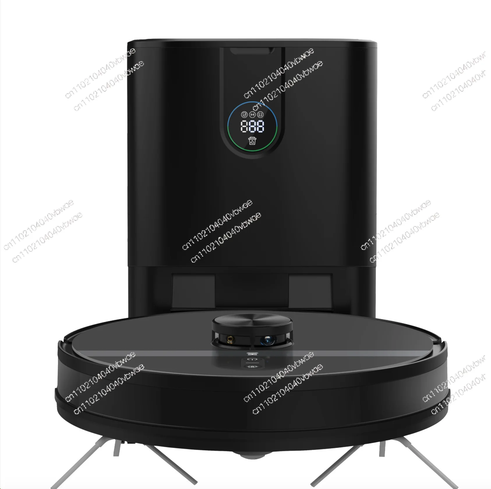 

D900automatic dust collection bucket recharge intelligent sweeping robot household voice sweeping and dragging integrated vacuum