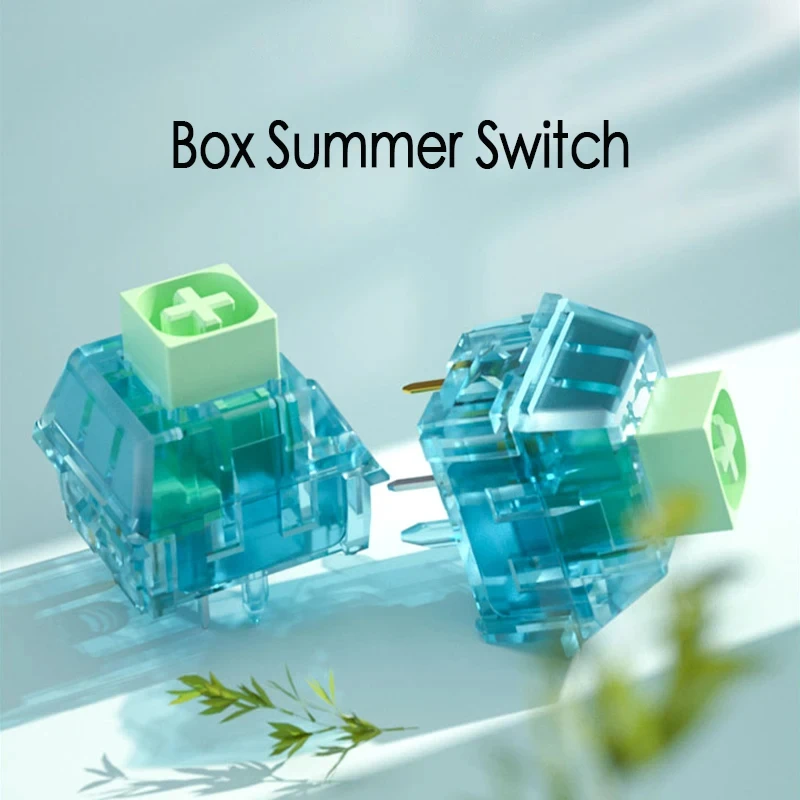 

Kailh Box Summer Clicky Keyboard Switch 5Pins 80 Million Times Long Life for Mechanical Keyboard