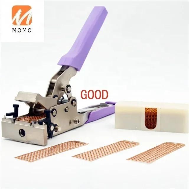 stapler splice tools for Line shape brass clip of no side SMT Splice Smt Stapler
