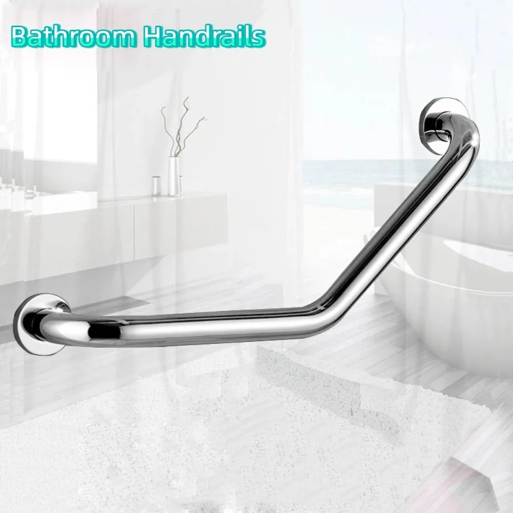 

Stainless Steel Bathroom Handrails Non-Slip Grip Thicken Safety Grab Bars Advanced Auxiliary Balance Support