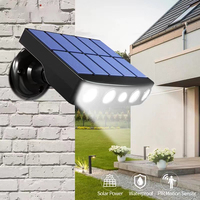 Powerful 4 LED Solar Security Lights Outdoor Decor Sensor Motion 3 Modes Street Waterproof Lamp Wall Night Work Light for Garden