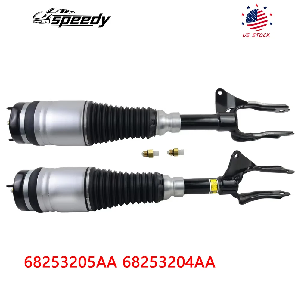 

68253205AA 68253204AA Пара передних амортизаторов пневматической подвески для Jeep Grand Cherokee Laredo Overland SRT 2016-2020