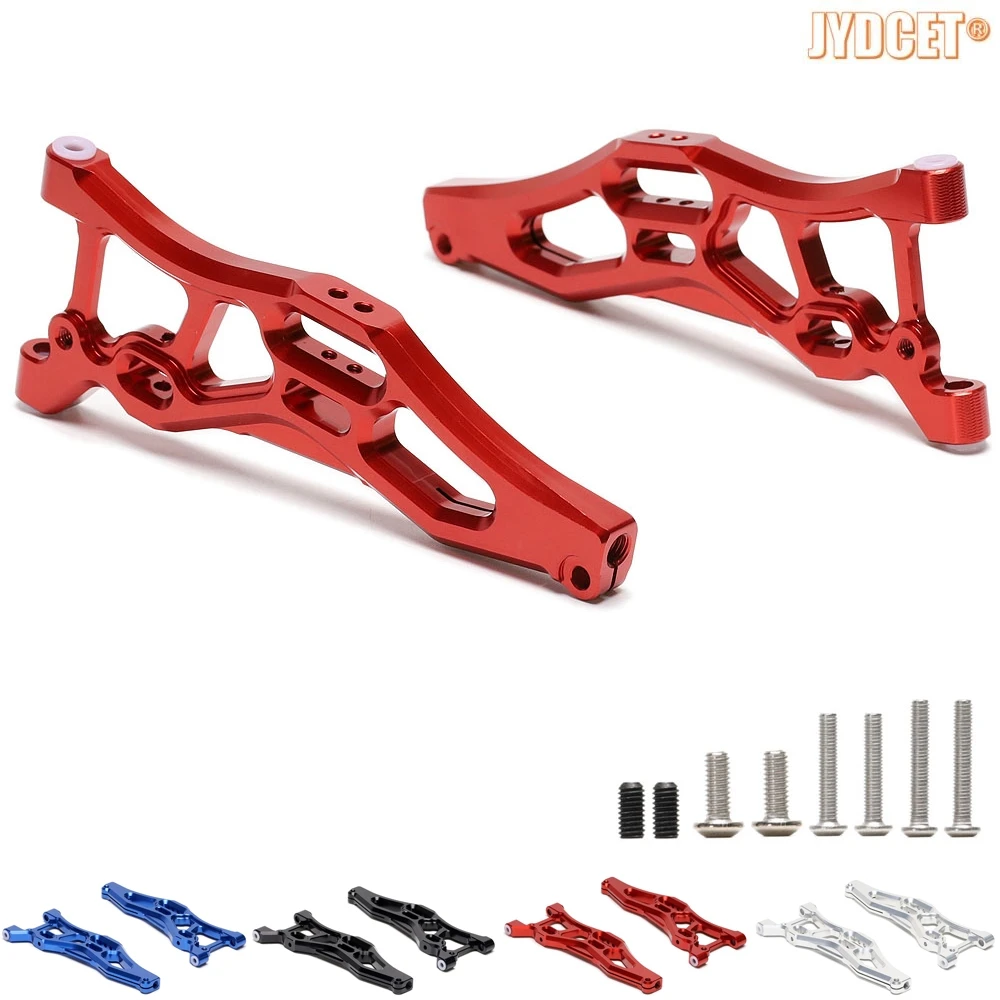 

#AR330219 Aluminum Front Lower Suspension Arms 2pcs for RC 1/8 ARRMA KRATON #ARA106040T1 OUTCAST #AR106032 TALION 6S BLX