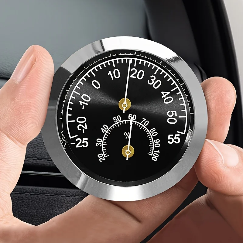 Механический термометр, физический индикатор температуры -25 ° C~55 ° C Внутренний наружный автомобильный датчик температуры