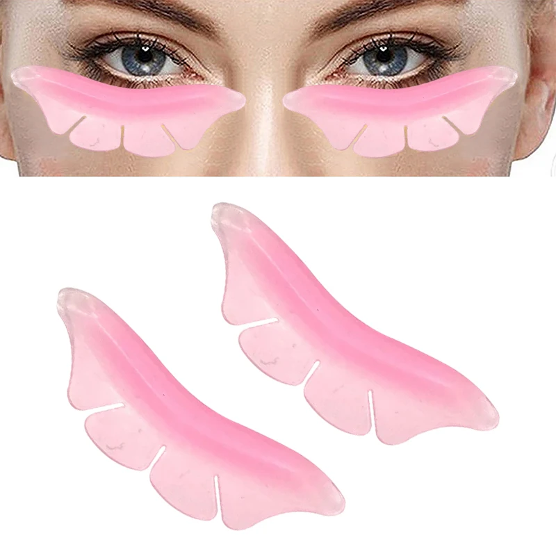 Silikon Wimpern Dauerwelle Pad Glitter Schmetterling Geformt Lash Lift Schilde Wimpern Dauerwelle Pads 3D Wimpern Zubehör Make-Up-Tools