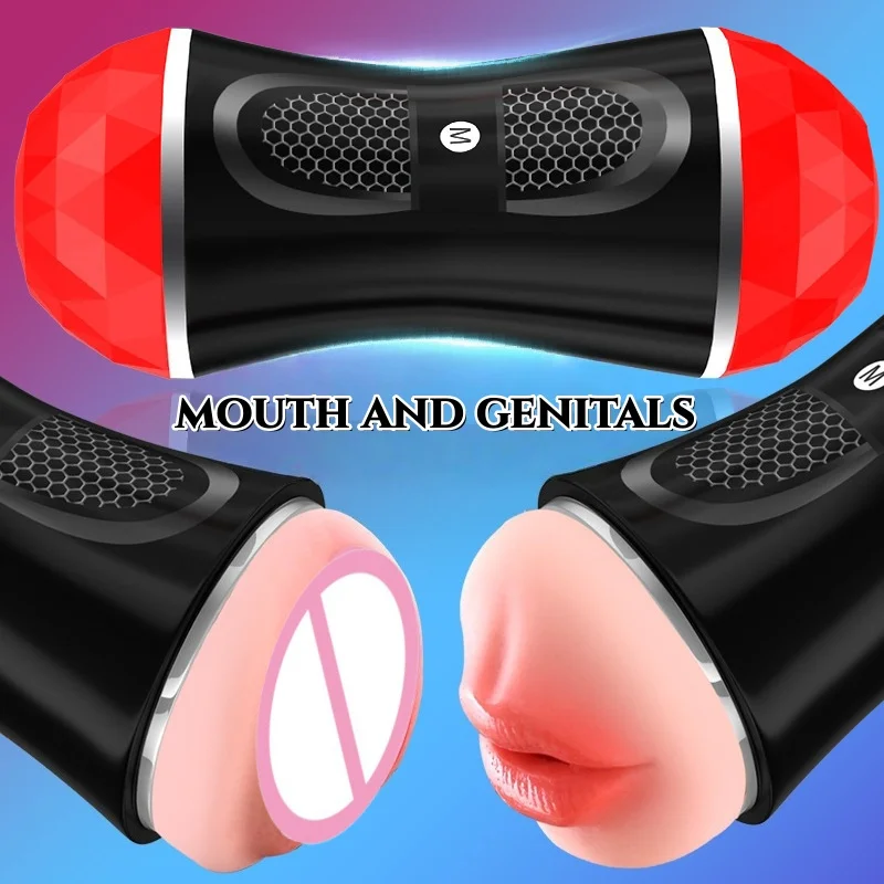 Male Masturbation Airplane Cup Pocket Cat Double Head Sucking Masturbation Delayed Ejaculation Outdoor Portable Adult Sex Toy - view 4
