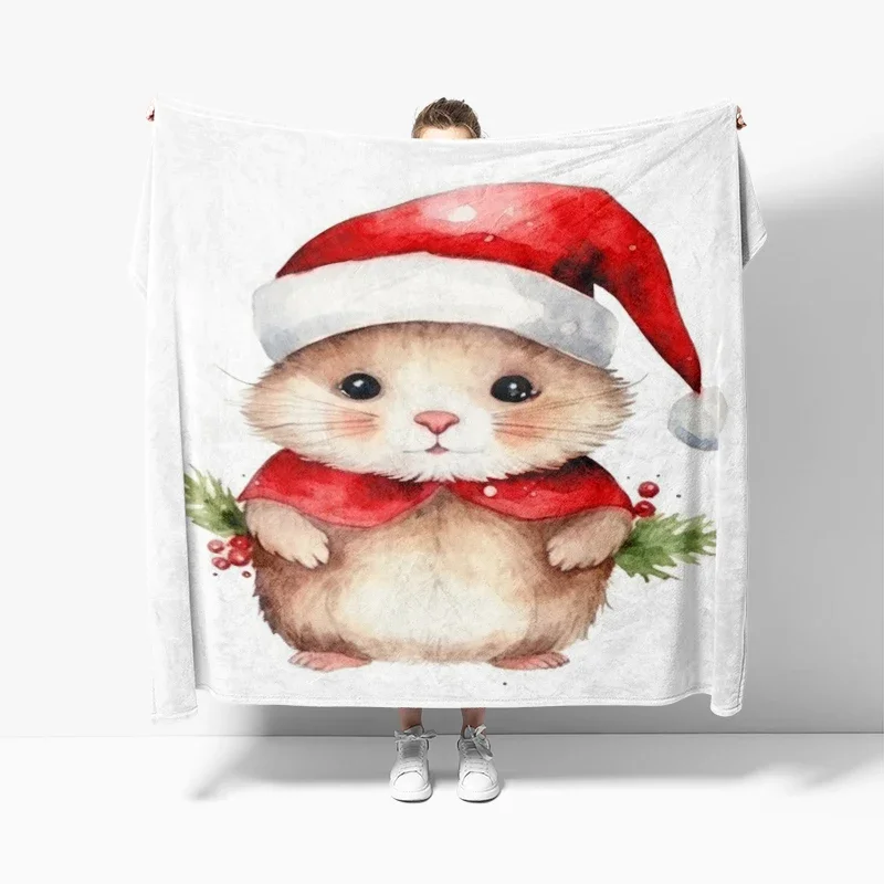 

Украшение дома плюшевое одеяло для дивана покрывало кровать пушистые мягкие одеяла декор плед современный morandi зима с Рождеством