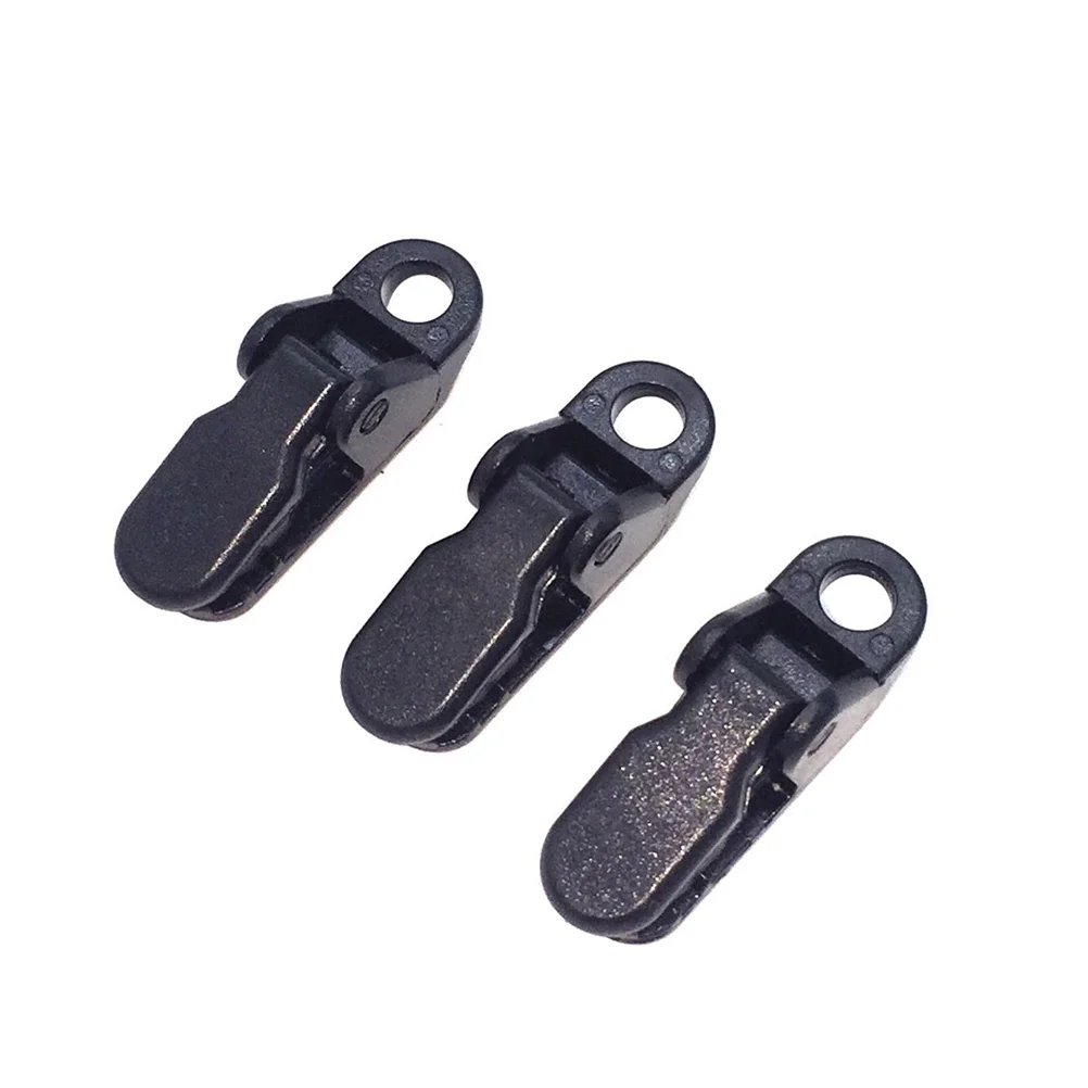 8 Pcs Clamp Tarp Clips Awning Clamp Set Tent Snaps Camping Tent Tighten For Outdoors (Black)