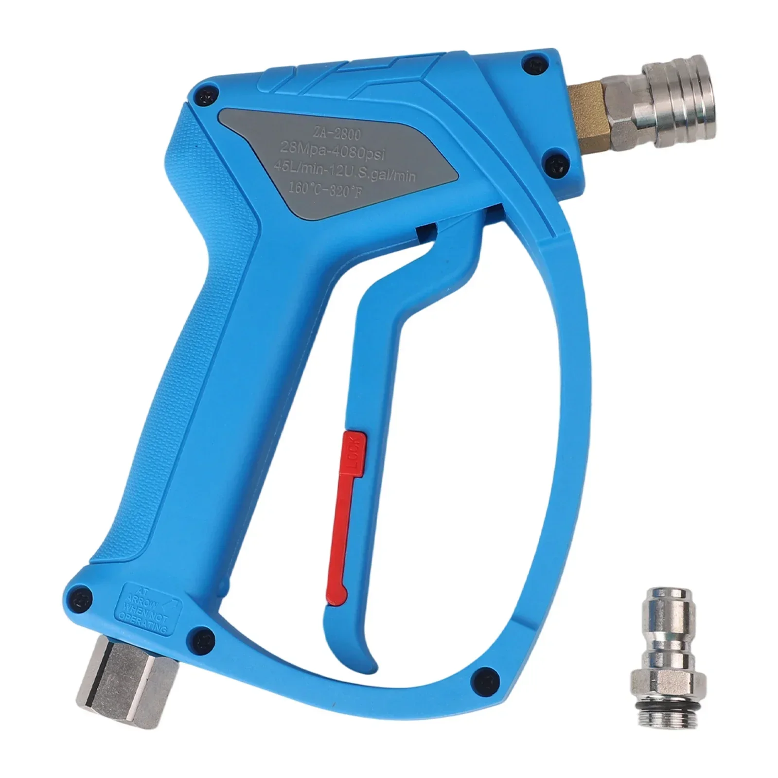 High Pressure Quick Connector For Outdoor Cleaning Quick Connect Hose Fitting Hose Connector Tangle-Free Hose 12 GPM Flow Rate