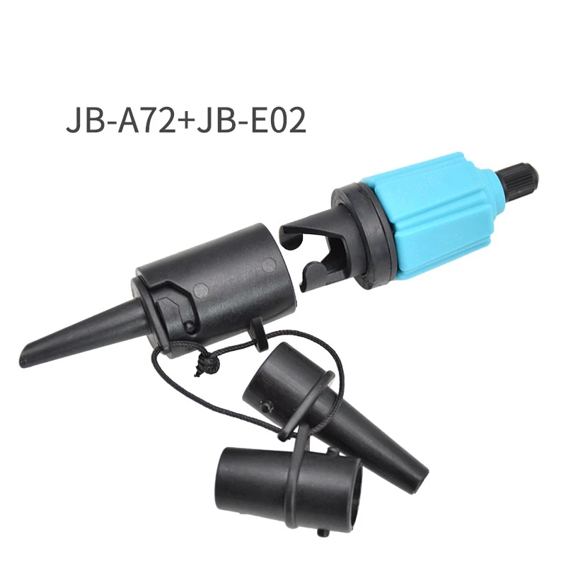 ISURE MARINE 4Pcs Air Valves Inflatable Pump Nozzles Attachment SUP Paddle board Pump Air Valve Nozzles