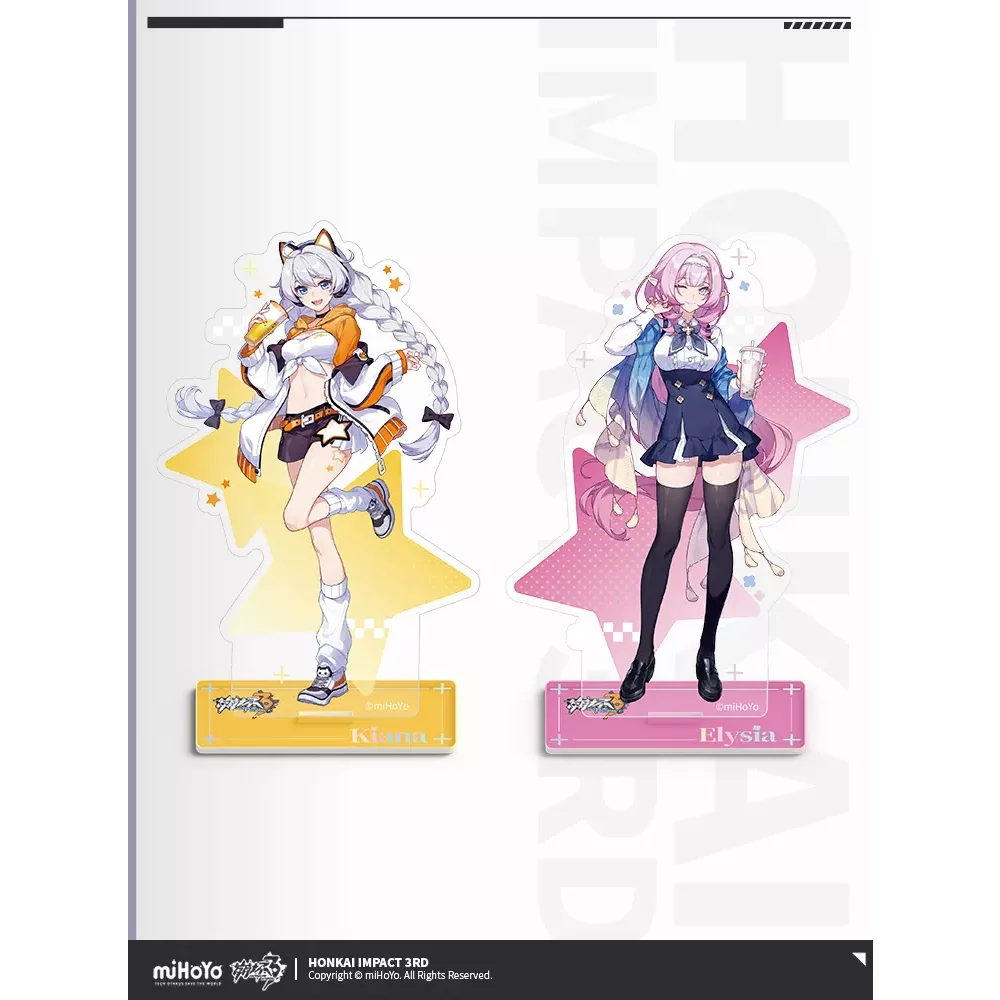 Sunsyea Honkai Impact 3rd Official Merch miHoYo Original Authentic MHXY Theme Series Acrylic Stand Elysia Kiana