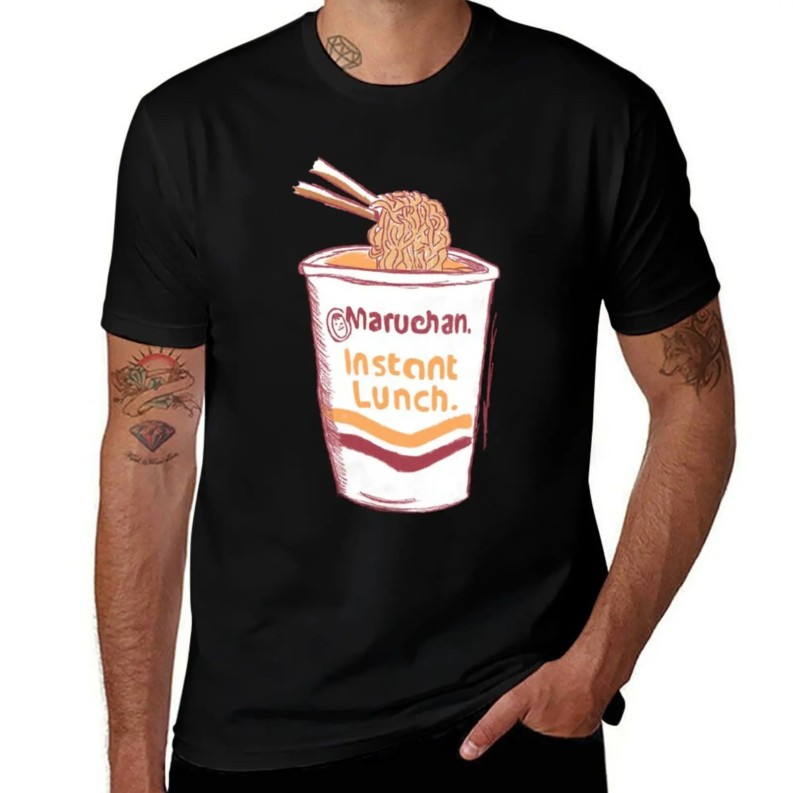 

Maruchan Ramen Noodles T-Shirt t shirts for man cotton funny men t shirt cotton 100% T-Shirt