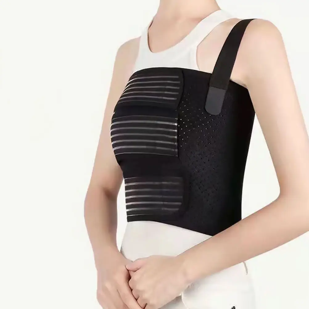 

Professional Adjustable Rib Brace Chest Support Belt for Fracture Recovery Dislocated Ribs Protection Lightweight Breathable