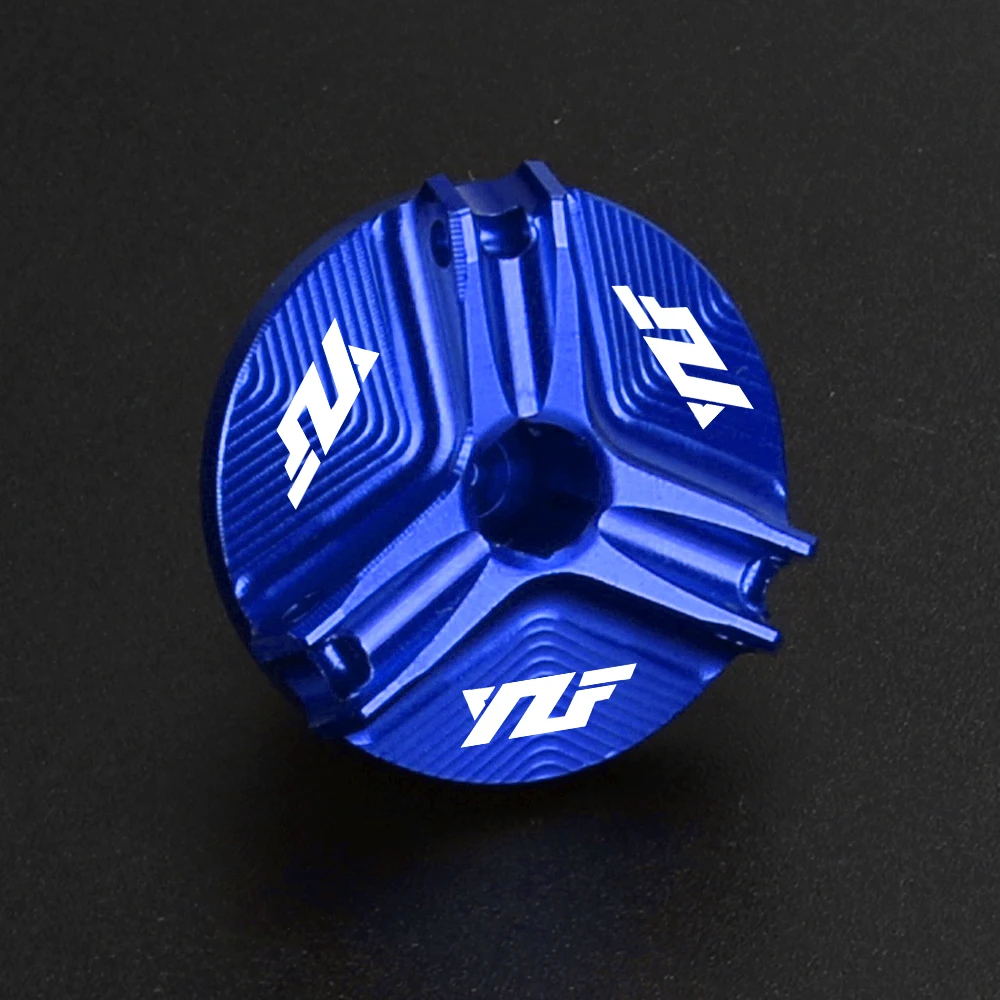 

YZF R1 R3 R6 R7 R125 R1M R6S YZFR1 YZFR3 YZFR6 YZFR6S YZFR7 YZFR125 For YAMAHA Motorcycle CNC Engine Oil Filler Cap Plug Cover