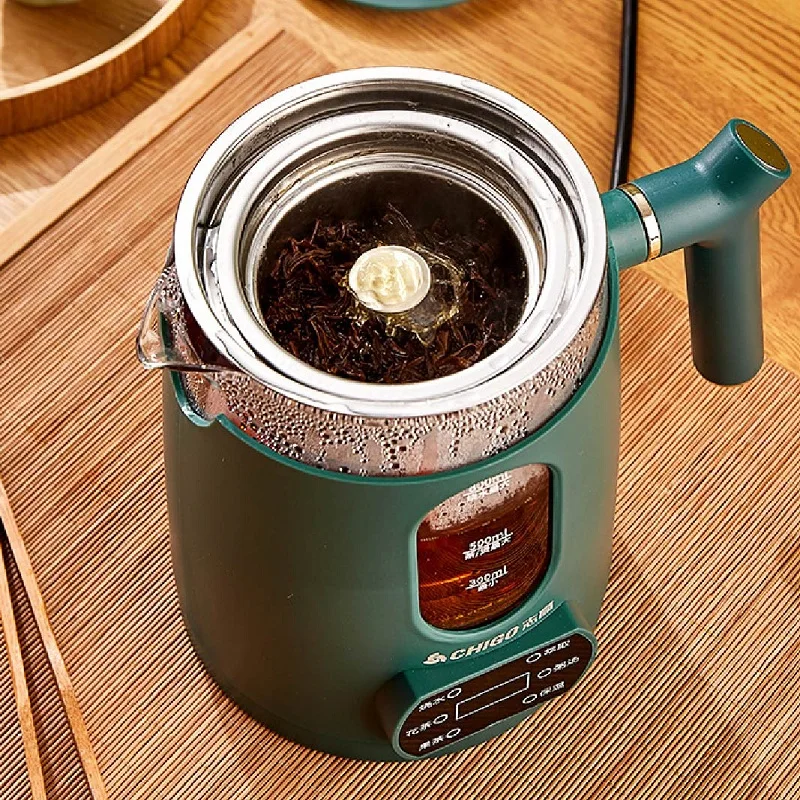 With Strainer Floral Teapot Office Health Kettle 220V 110V 800ml Smart Tea Maker Electric Kettle Automatic Thermal Insulation