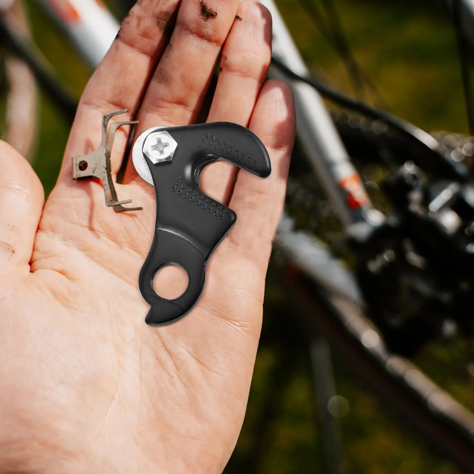 

Кронштейн заднего переключателя для велосипедной рамы, усиленный, с высокой нагрузочной способностью, надежная фиксация для горных и шоссейных велосипедов, велосипедное оборудование