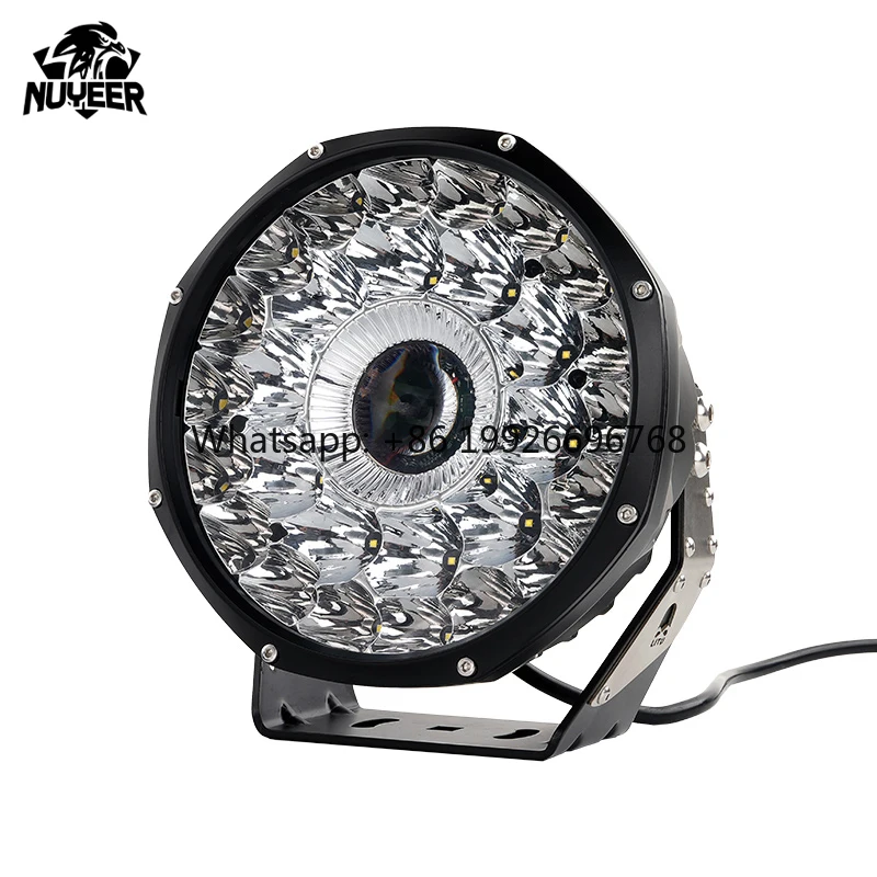 135W High Quality Truck  Driving Light Car  Led Working Light 9 Inch Round Headlight for Off-Road 4x4 Vehicle