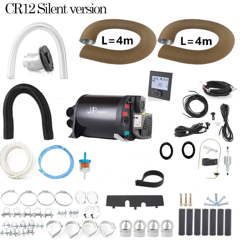 New JP CE Certified RV Camper Diesel Air & Water Parking Heater 2KW/4KW 10L Tank Capacity Truma Combi Replacement