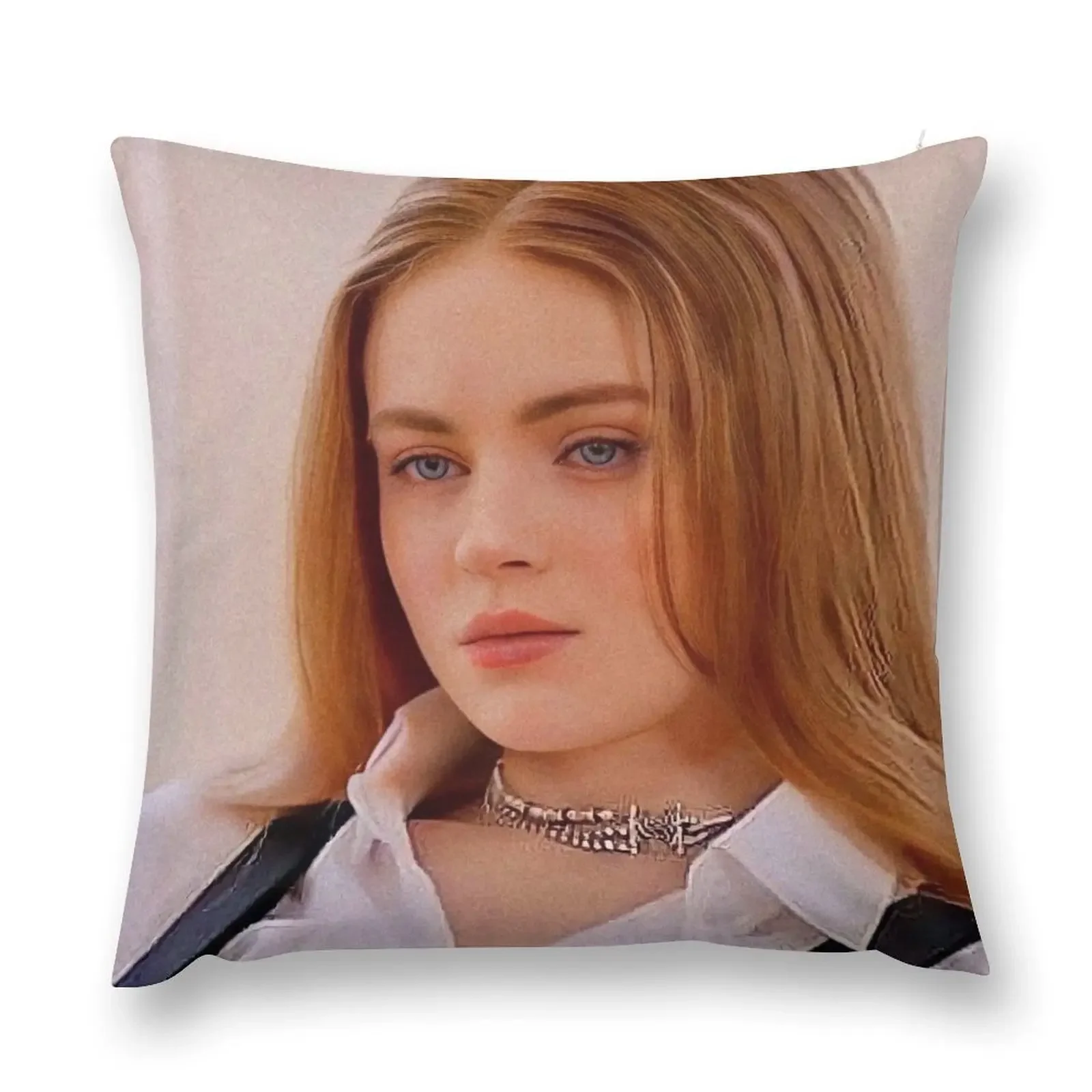 

Sadie Sink Throw Pillow Plaid Sofa Pillow Case Sofa Covers For Living Room pillow