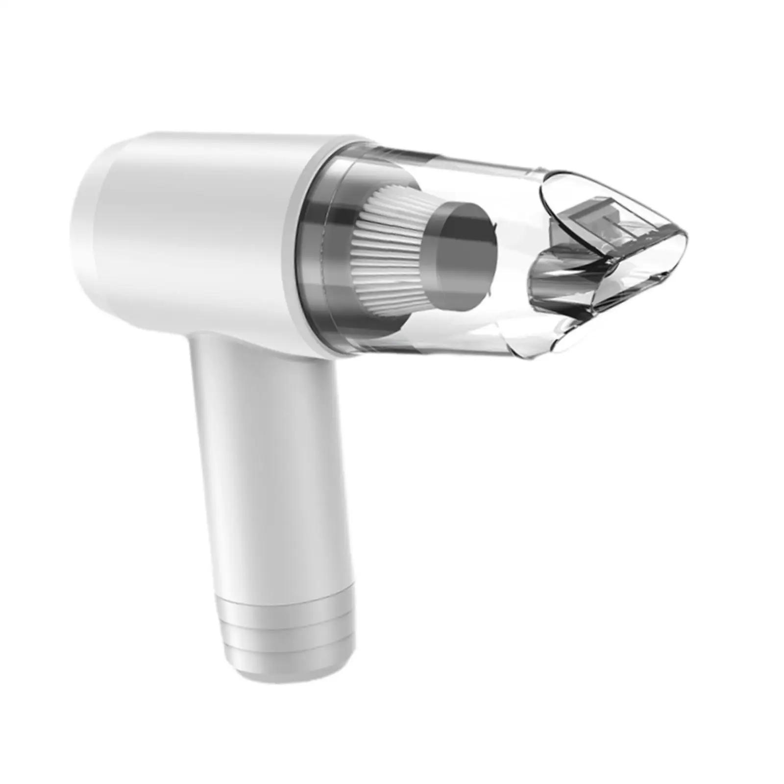 Aspirador de mano para coche, pequeño, multiusos, recargable, potente, Mini aspirador de mano, limpiador Interior automotriz