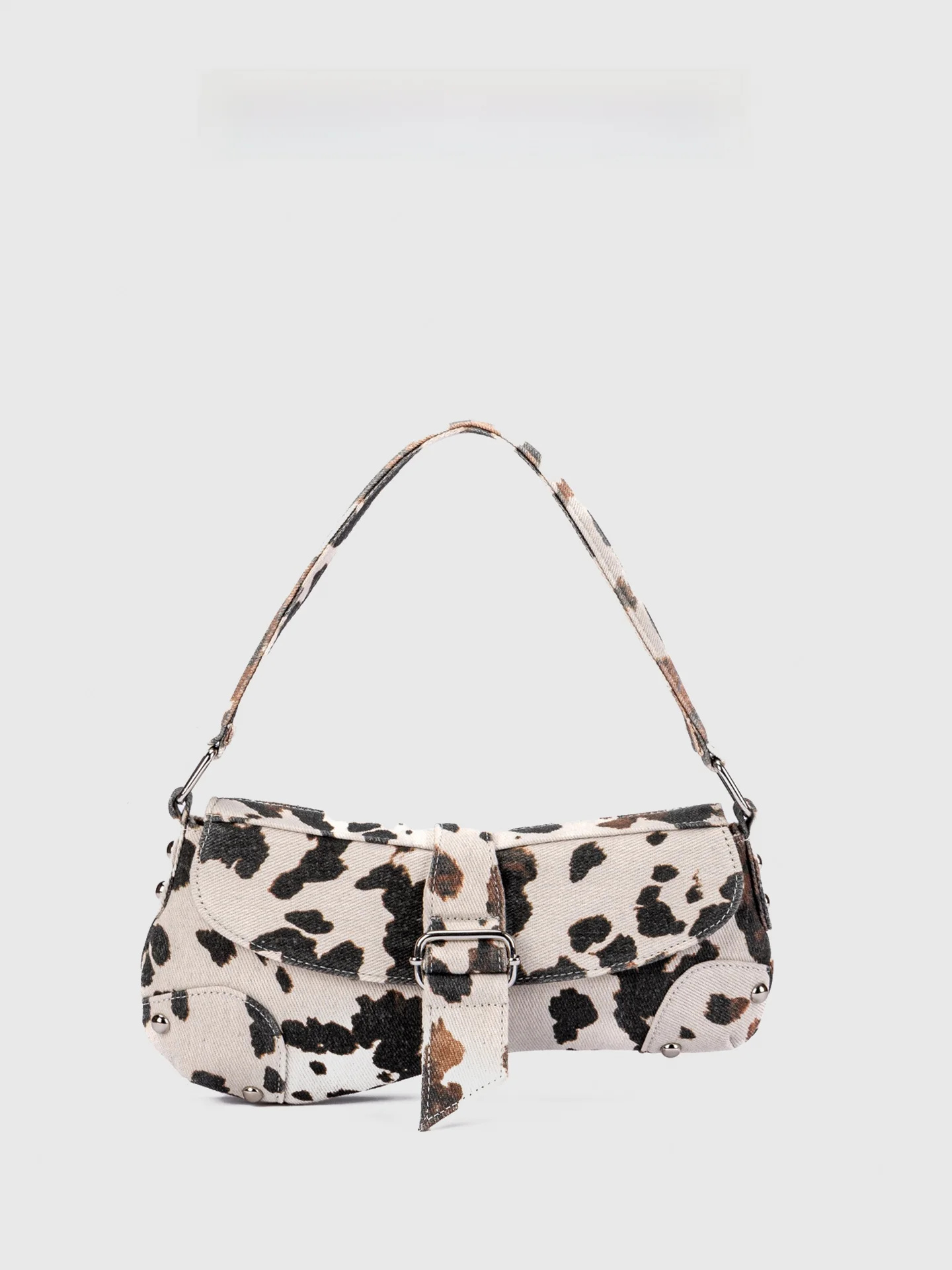 faye-kaiean-commuter-design-cow-pattern-underarm-women's-bag-single-shoulder-handbag-soft-polyester-fall-2026-new-model