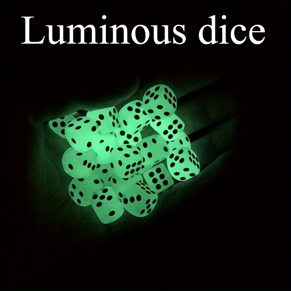 

20/50 шт.6-сторонние светящиеся кубики для ночного клуба, бара, настольных развлекательных инструментов, забавные развлекательные игры.