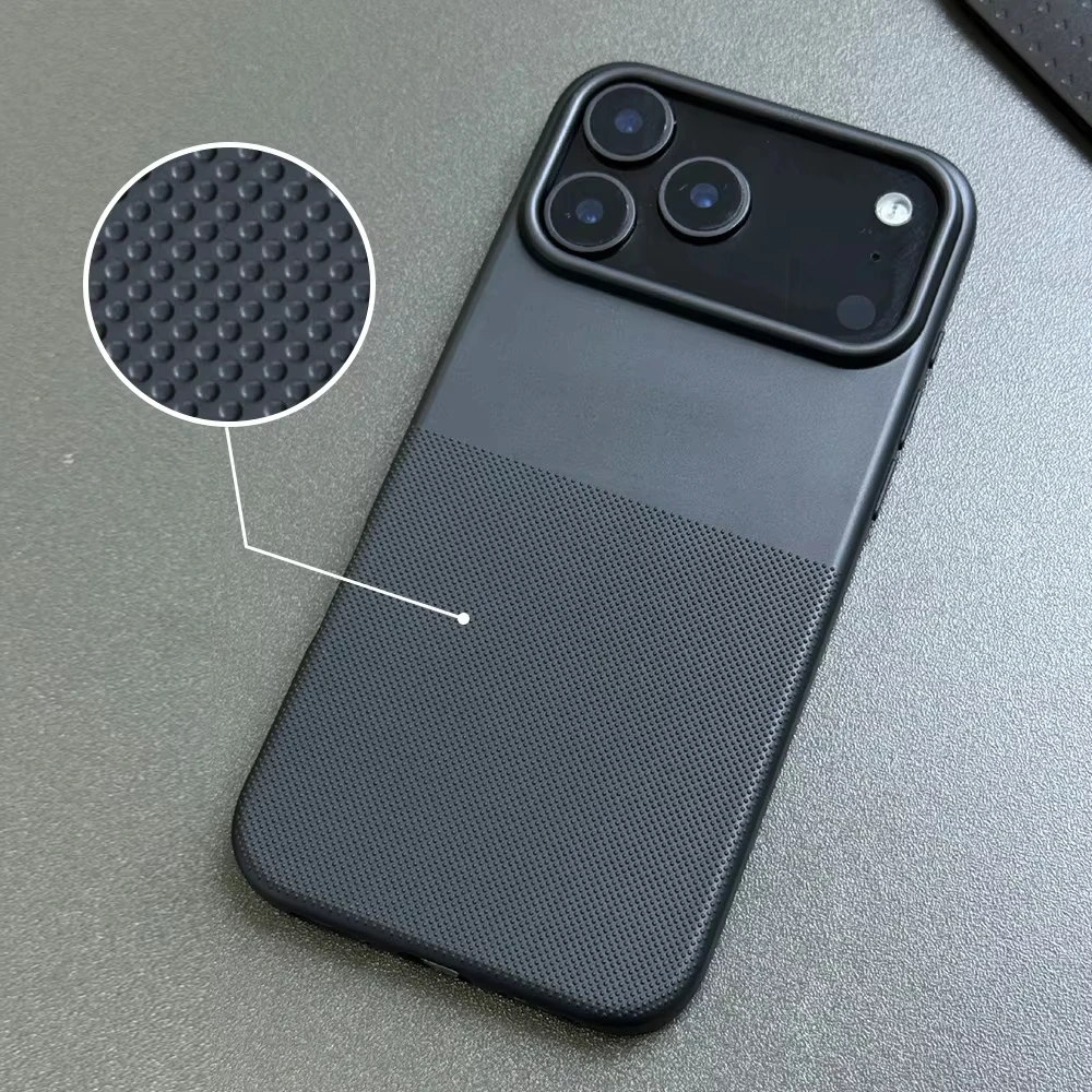 Liquid Silicone Phone Case For iPhone 17 16 13 15 14 12 Pro Max 11 17 Air Polka Dots Soft TPU Matte Back Cover Phone Bumper Capa