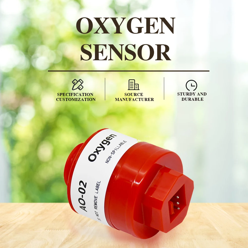 2 uds Sensor de calidad del aire tecnología urbana Sensor de Gas Ao2 oxigeno O2 Sensor Ptb 18,10 para detección de Gas