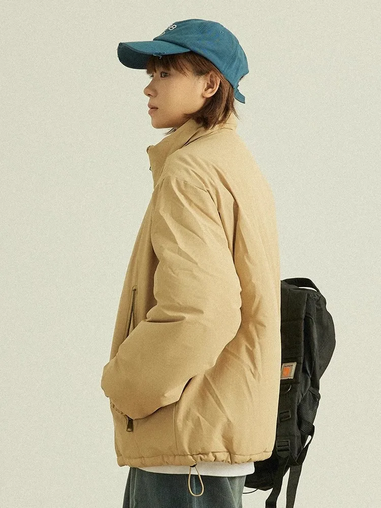 

GoodNorth Thiened воротник-стойка хлопок Jaet мужской нейтральный большой кет ретро японский Sle теплый длинный све застежка-молния