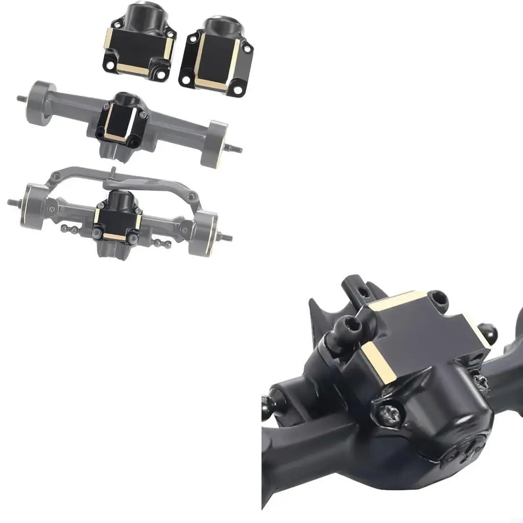 XXFE Steering System To Increase Vehicle Dynamics Front Rear Wheel Steering Weights For 1/30 SCX30 Scale Models