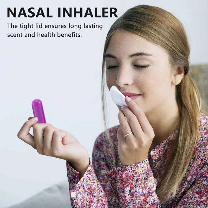 12PCS Brand New Aromatherapy Oil Aromatherapy Blank Nasal Inhaler Stick Portable