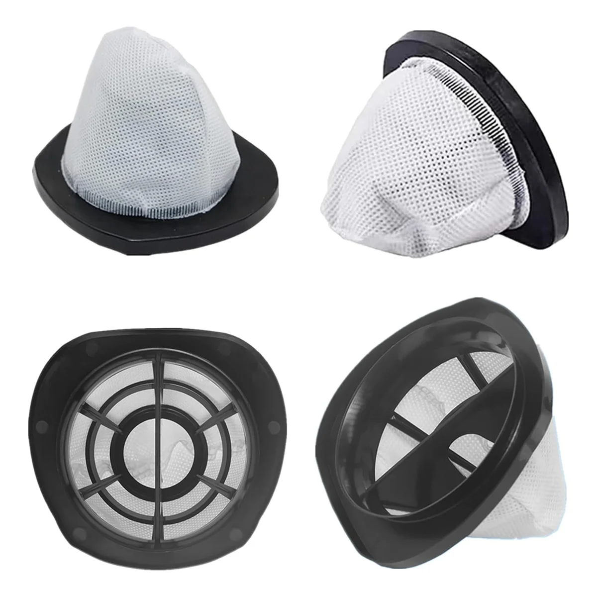 A66T, 4 упаковки, 2030 сменных фильтров для вакуумных моделей Bissell 2030, 2030B, 2030J, 2030K, 2030L, 2030H, по сравнению с деталью 1611501