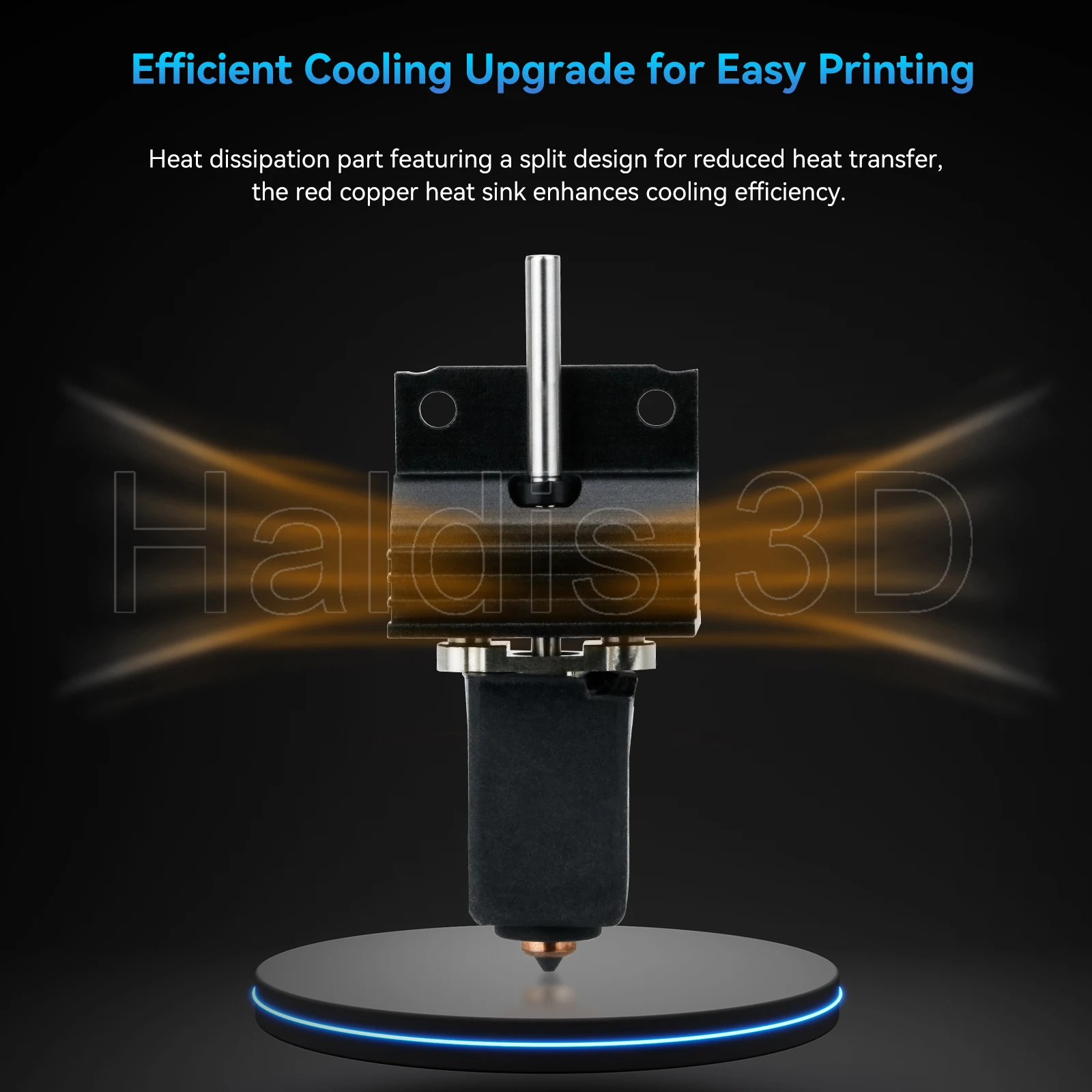 Upgrades Hotend Kit für Creality K1 K1C K1 Max Quick Swap Düsen Keramik Heizblock Thermistor Hot End Kit 3D Drucker Teil – Detail 8