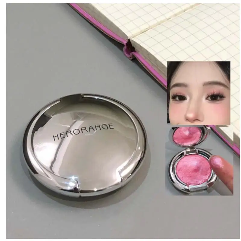 HERORANGE resaltador puré de patatas brillante pasta de alto brillo nacarado Flash fino iluminador contorno destacados