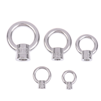 304 Stainless Steel Japanese Eye Nuts M6 M8 M10 M12 M16 Lifting Rings Marine-Grade Hardware Rigging Hoisting Industrial