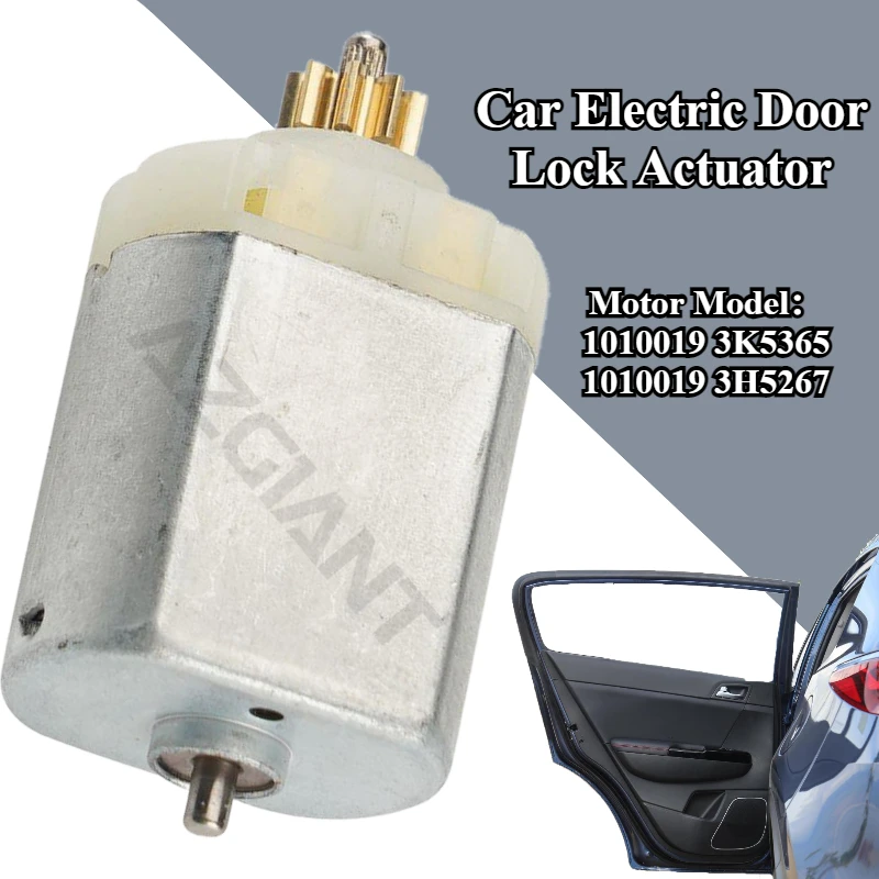 

AZGIANT 1010019 3H5267 car Electric Door Lock Actuator 12V for Volvo C70 MK2 XC60 MK1 C30 V70 MK3 XC70 9 teeth metal gear parts